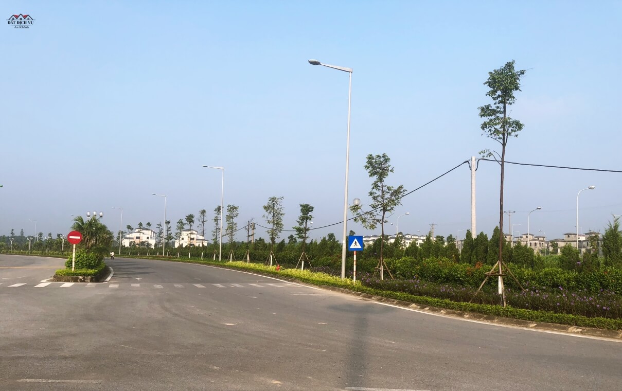 Đường xá giao thông khu đất dịch vụ An Khánh